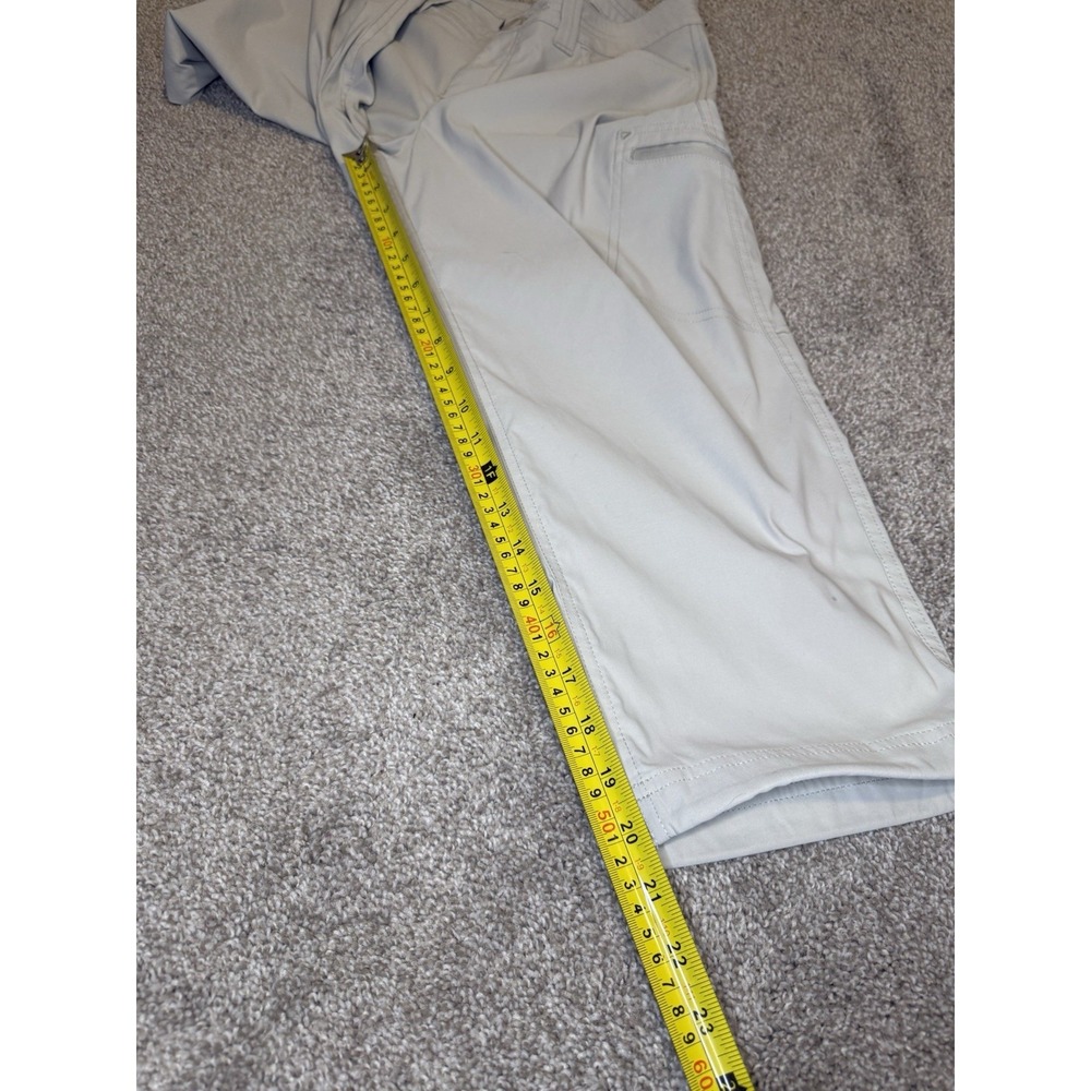 Eddie Bauer First Ascent Guide Pro Capri Pants Pumice Hiking Womens Size 8 Khaki - Picture 12 of 12